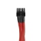 Individually Sleeved 20+4Pin ATX Cable -Red