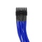 Individually Sleeved 20+4Pin ATX Cable -Blue